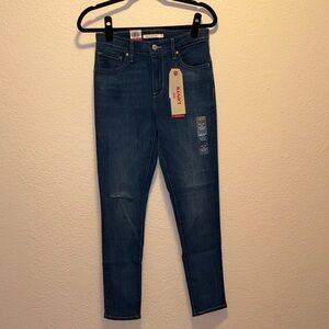 Levi's Women's Dark Blue Skinny Jeans